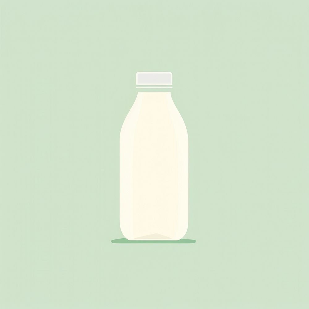 Drink bottle milk refreshment.