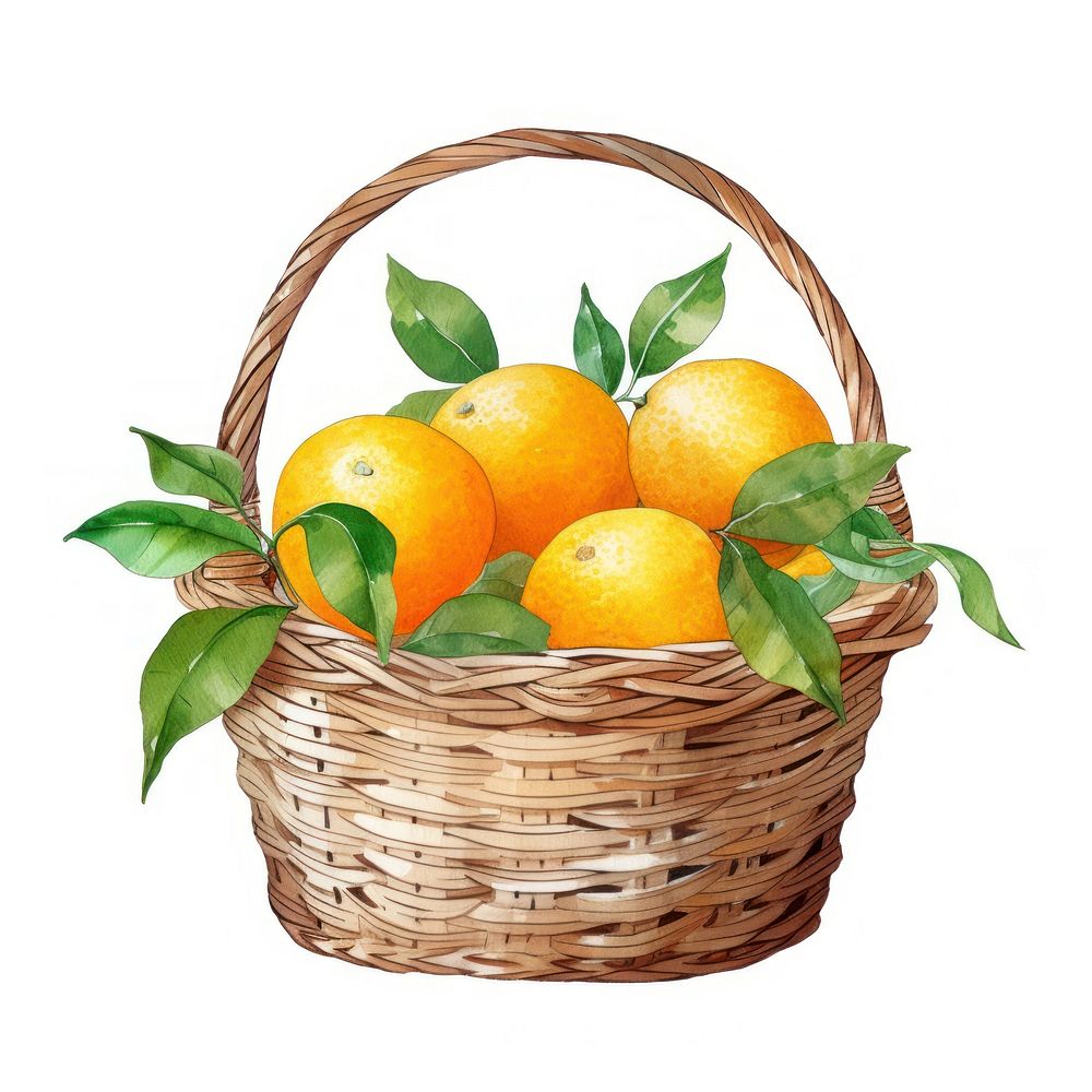 Orange basket clementine grapefruit.