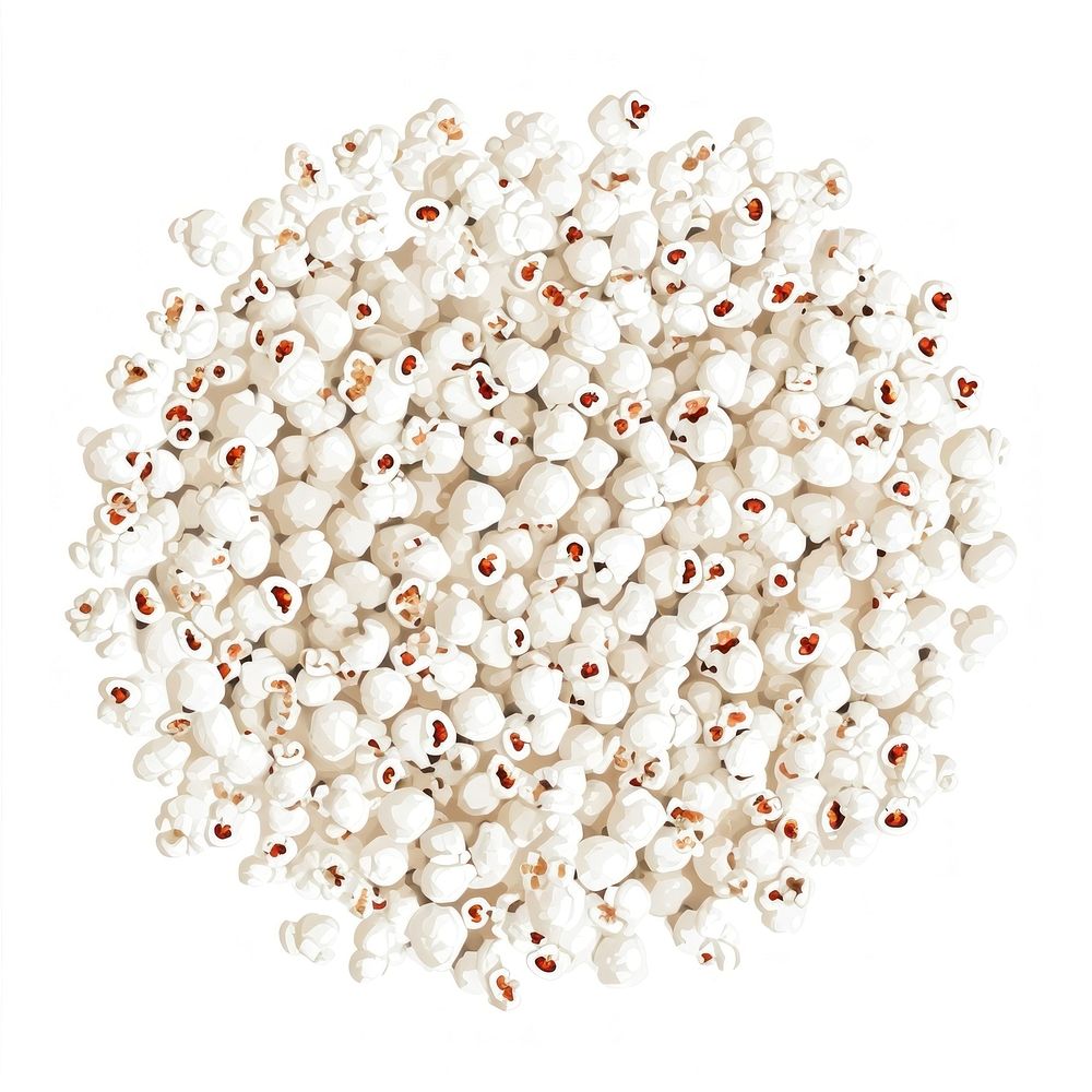 Popcorn backgrounds ingredient chandelier.