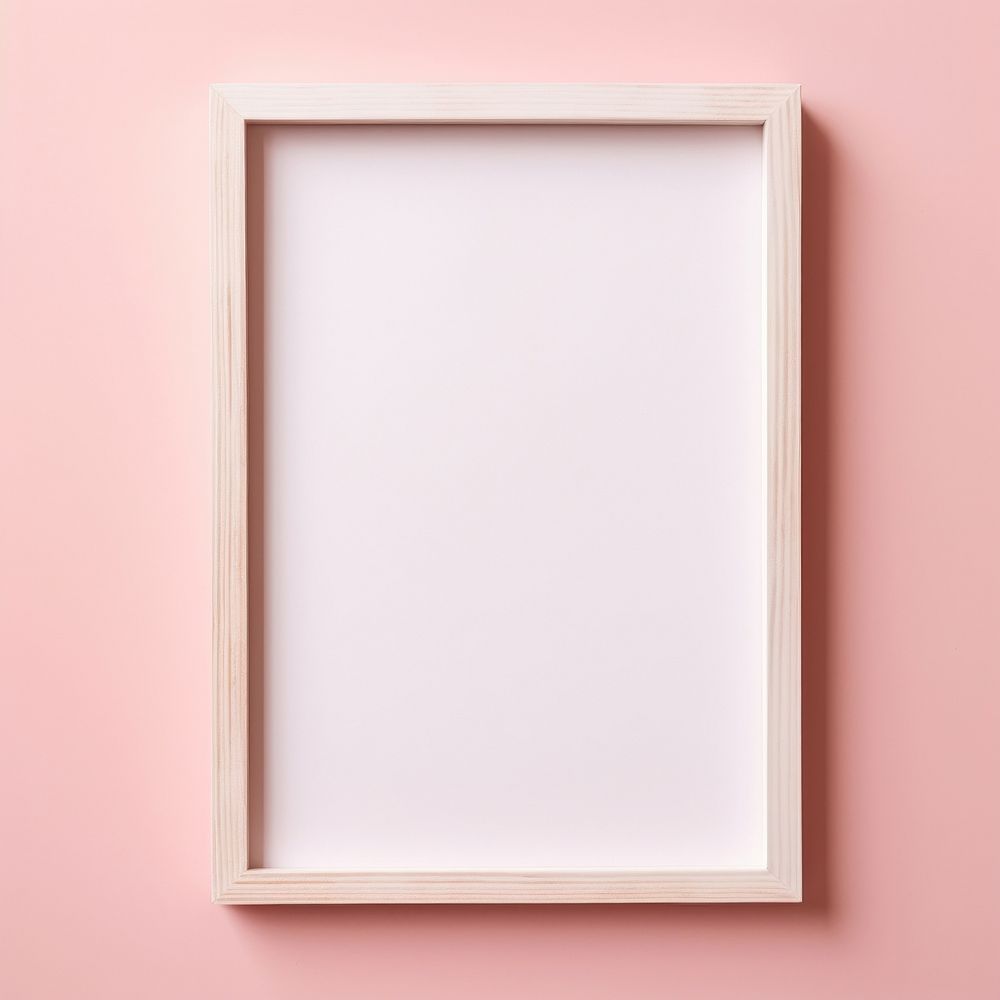 Wood empty frame backgrounds pink simplicity.