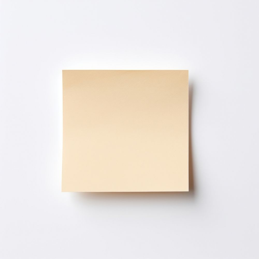 Post it paper white background simplicity.