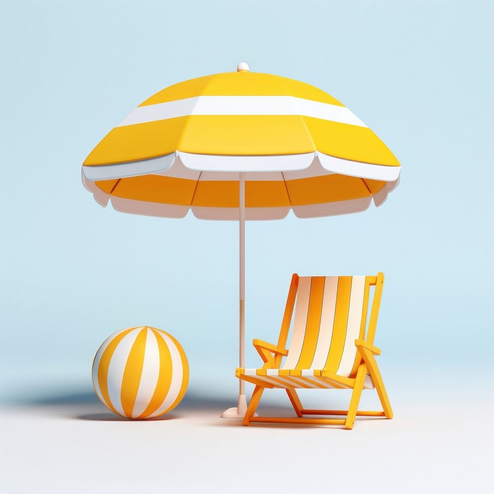 Beach Chair umbrella summer chair.