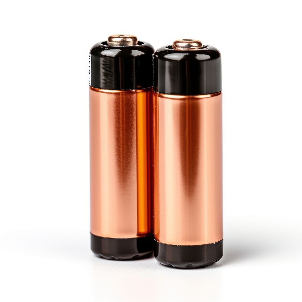 AA battery pack cylinder copper bottle.