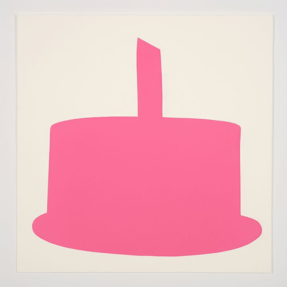 Birthday cake minimalist form celebration rectangle clothing.