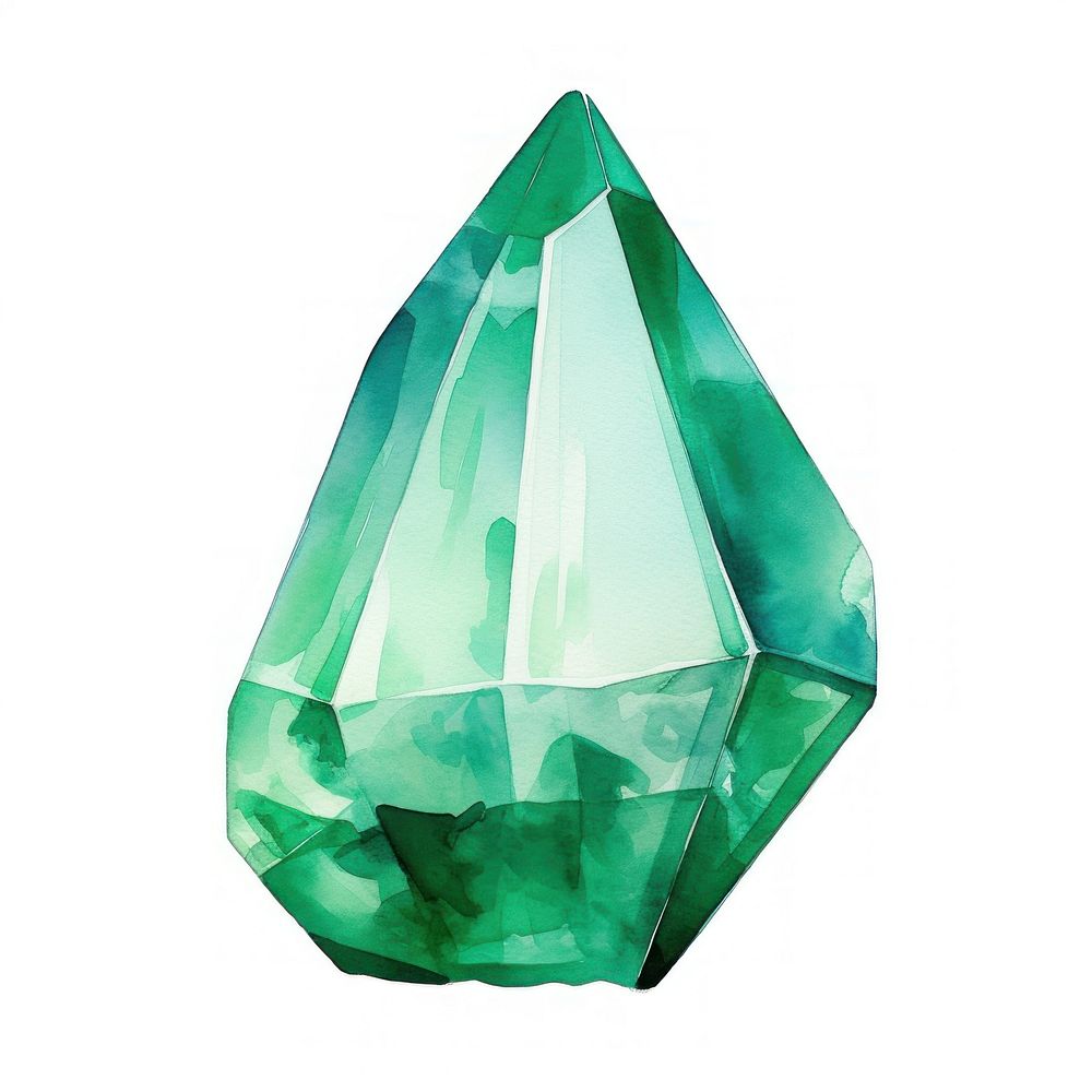 Emerald gemstone crystal mineral.