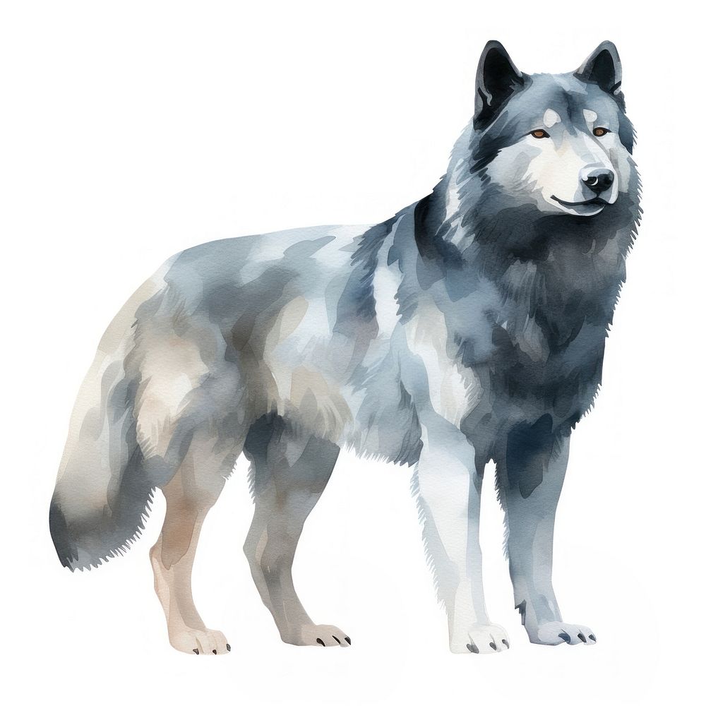 Wolf mammal animal pet.
