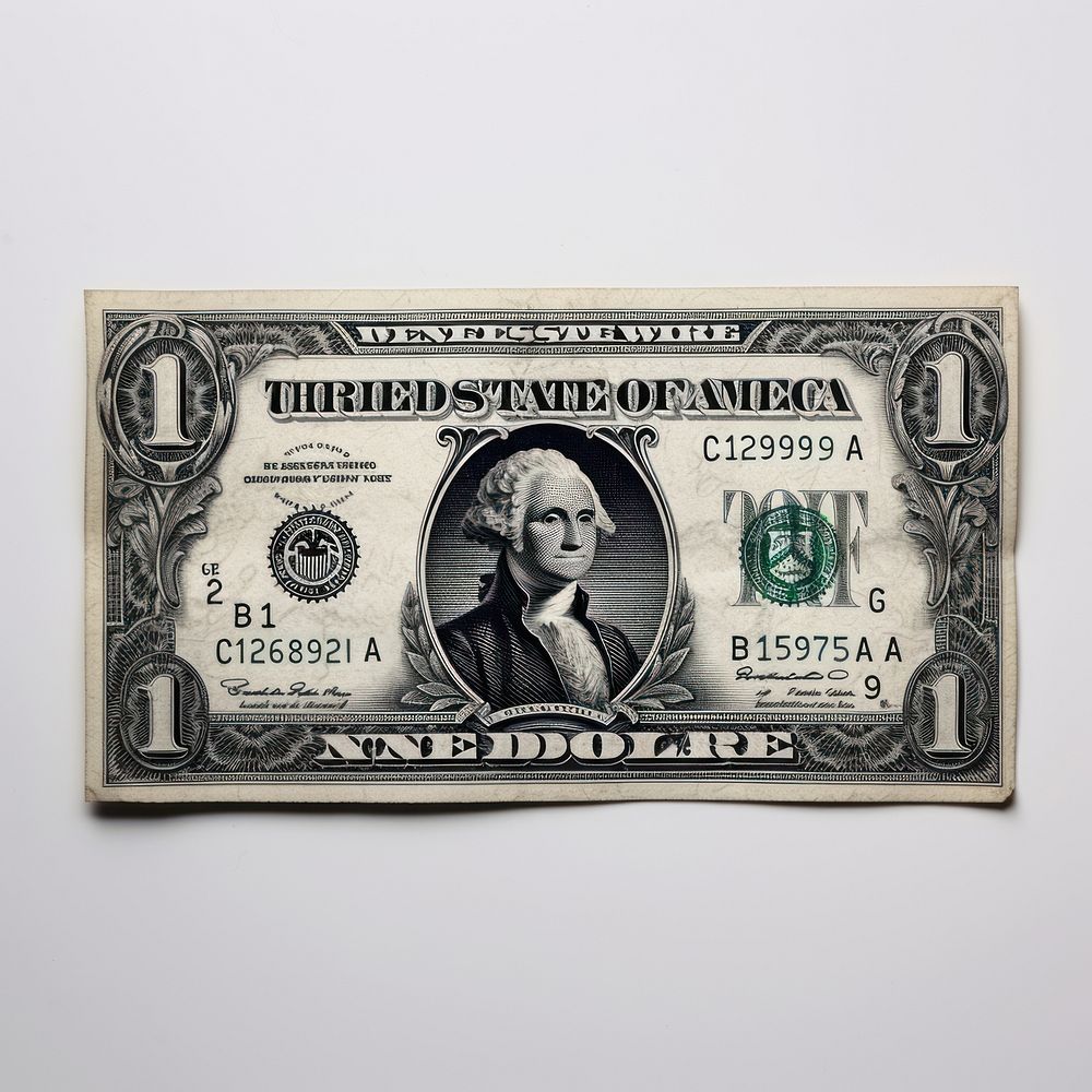 Bank note money dollar text.