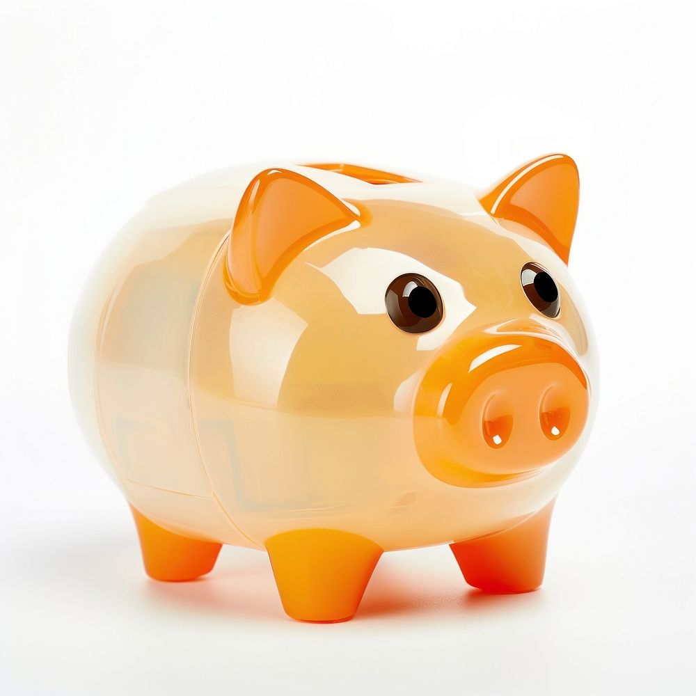 Piggy bank mammal animal coin. AI generated Image by rawpixel.