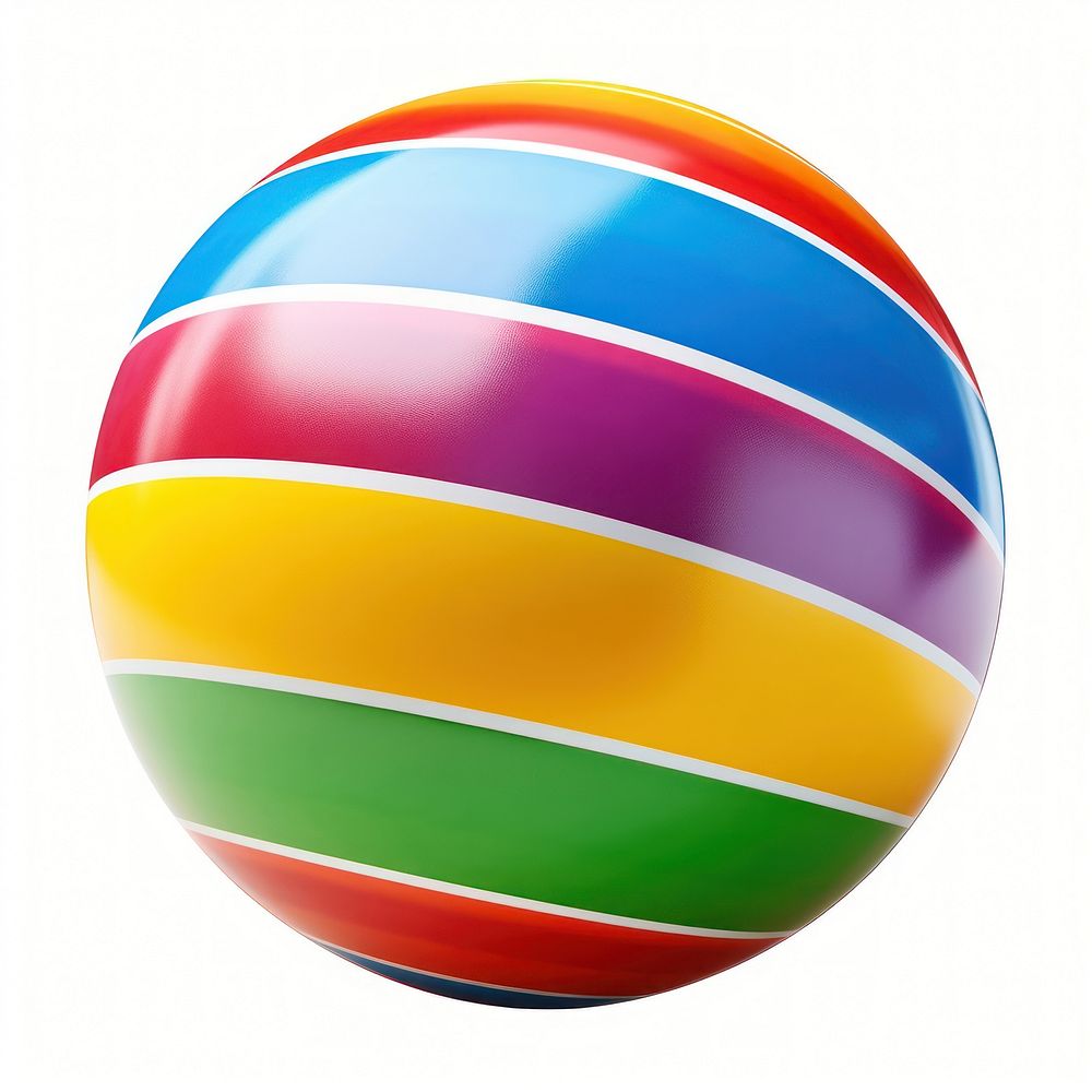 Striped ball striped sphere sports. AI generated Image by rawpixel.