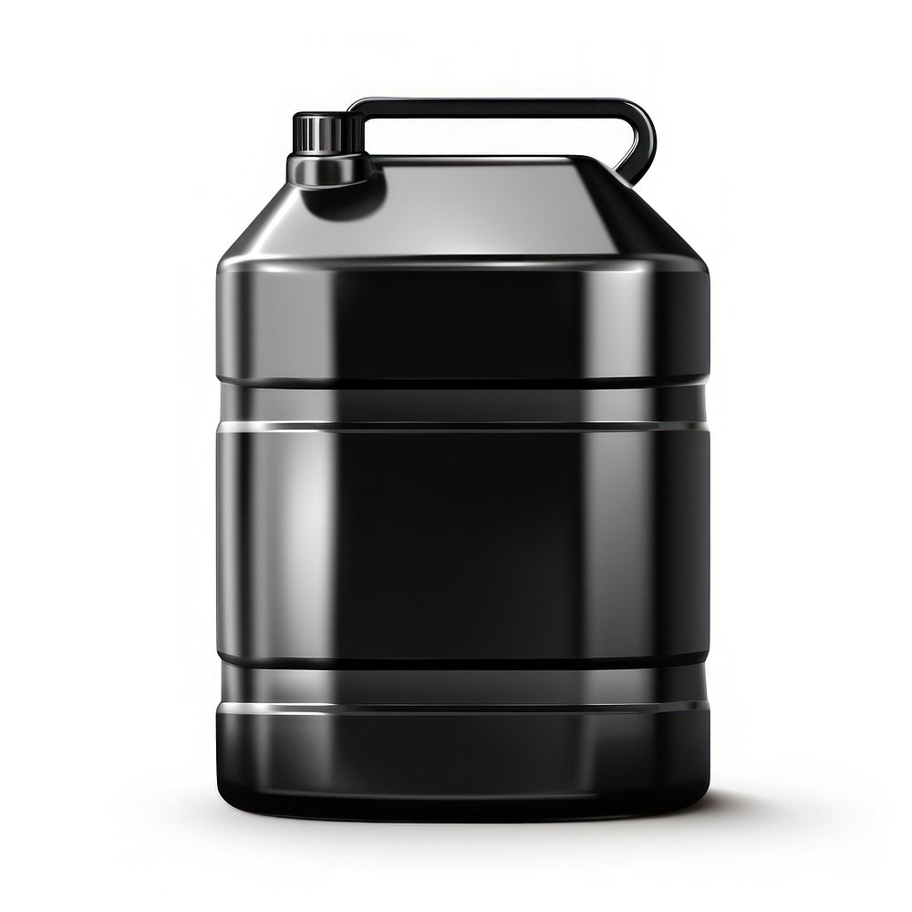 Oil bottle black white background. AI generated Image by rawpixel.