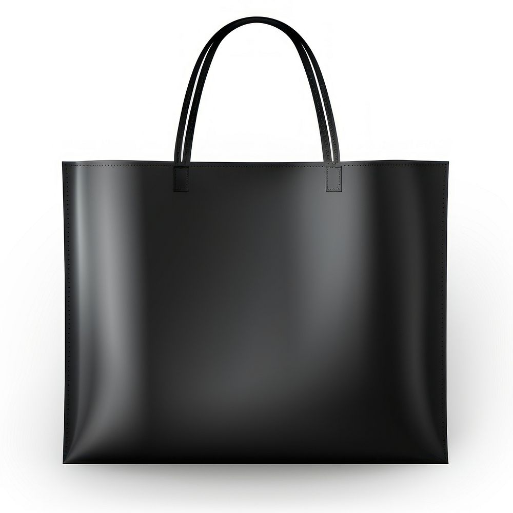 Tote bag handbag handle black. AI generated Image by rawpixel.