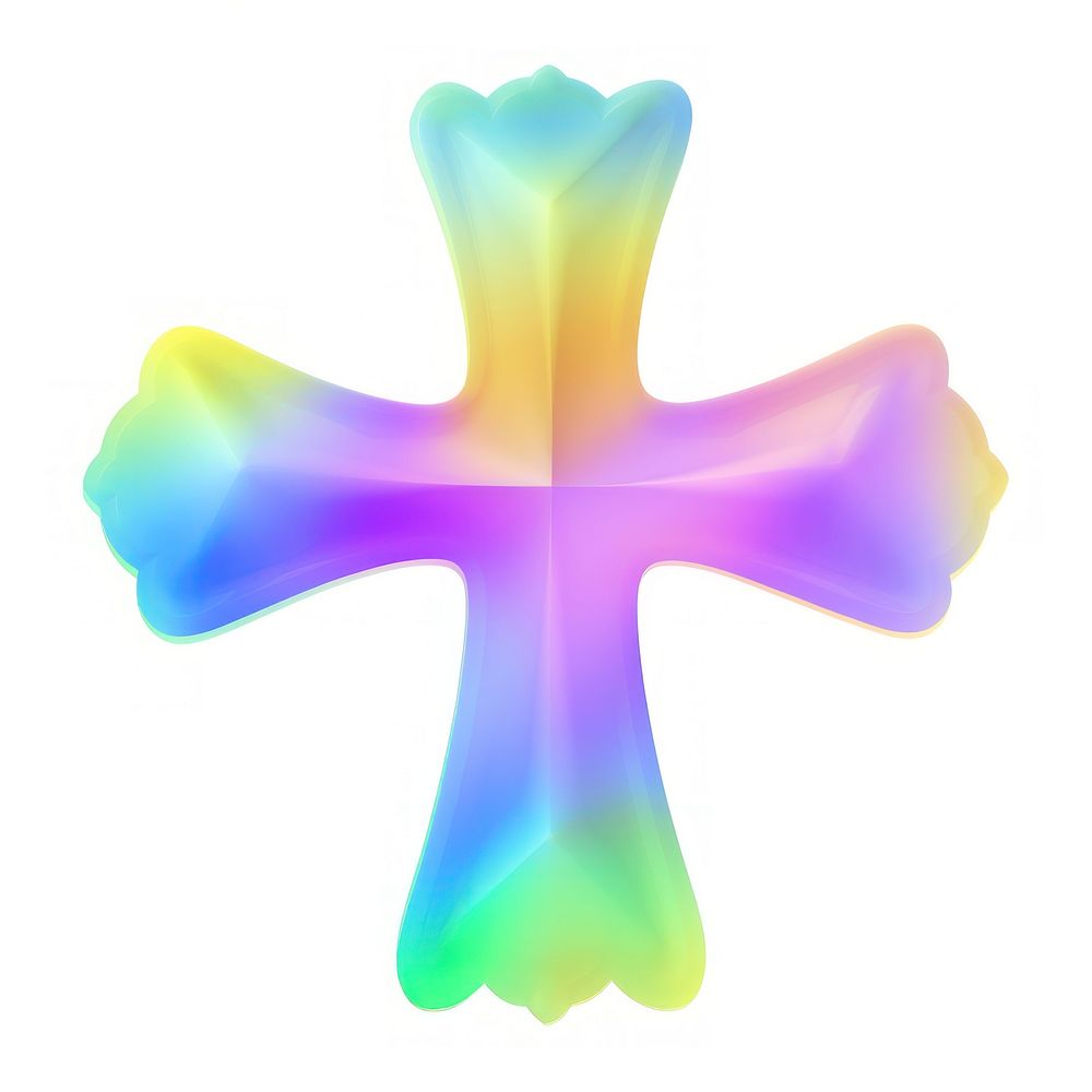 Christian cross abstract purple symbol. | Premium Photo Illustration ...