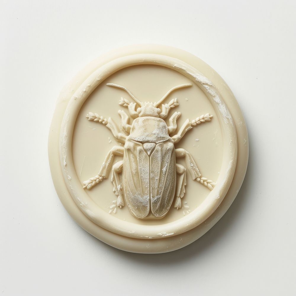 Seal Wax Stamp a bug representation wildlife scorpion.