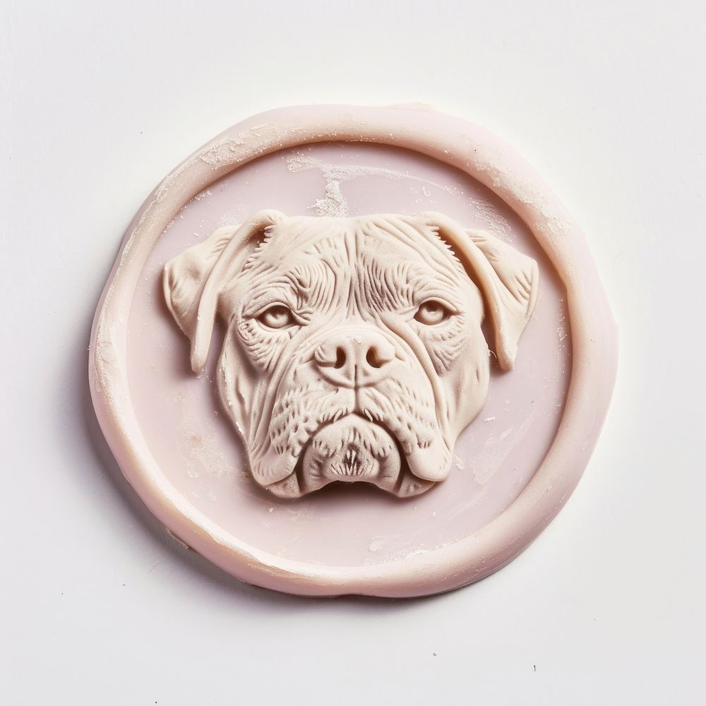 Seal Wax Stamp a dog animal mammal craft.