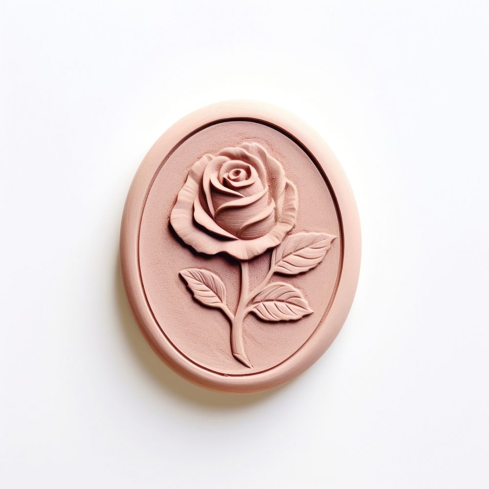 Seal Wax Stamp a rose flower shape craft.