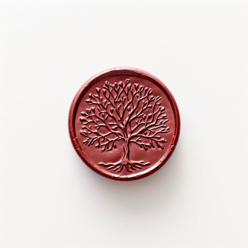 Seal Wax Stamp a tree jewelry locket craft.