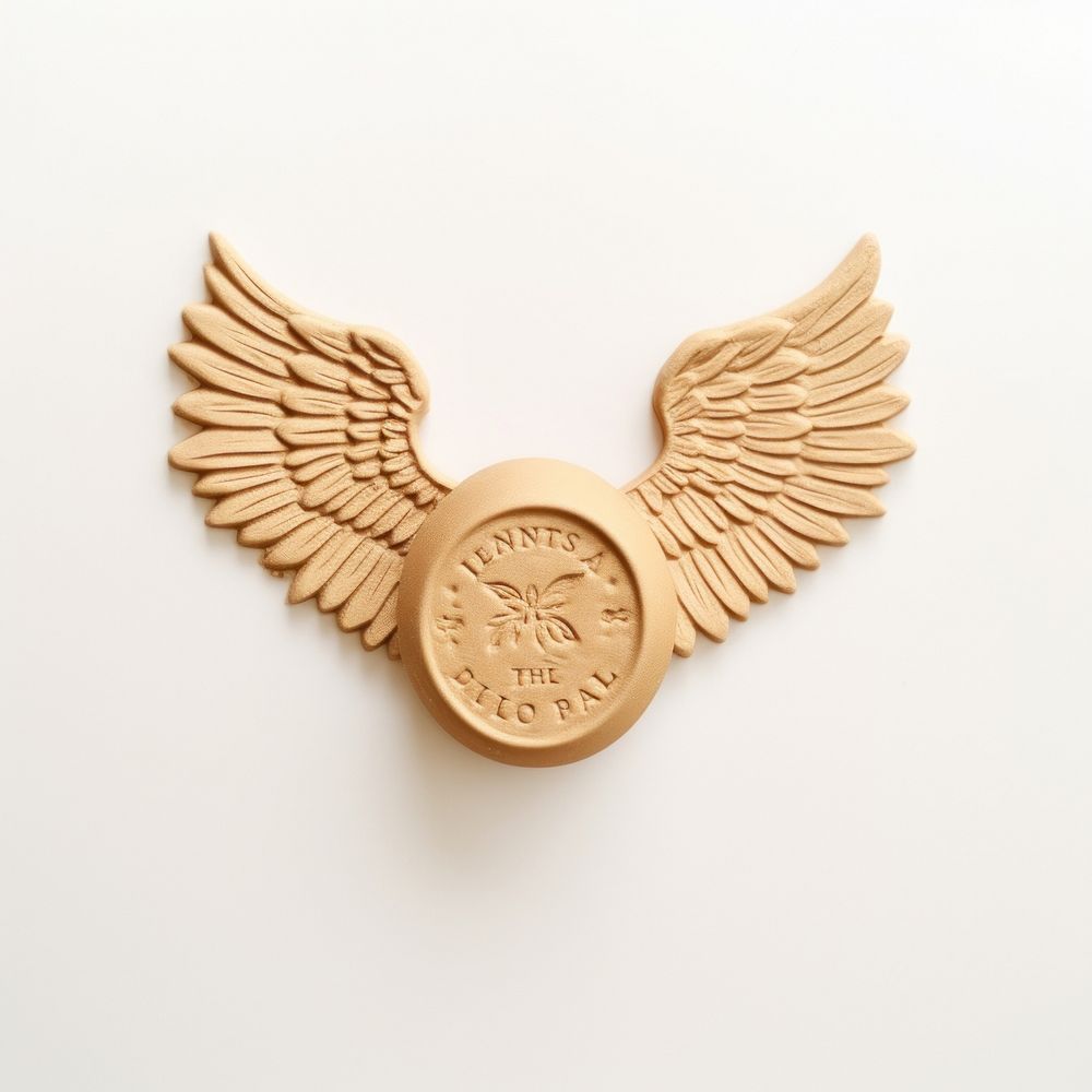Seal Wax Stamp an angel wings locket craft accessories.