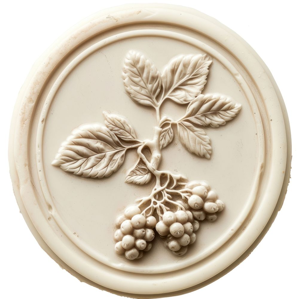 Seal Wax Stamp berry shape accessories raspberry.