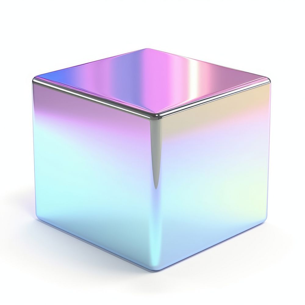 A cube white background simplicity rectangle.