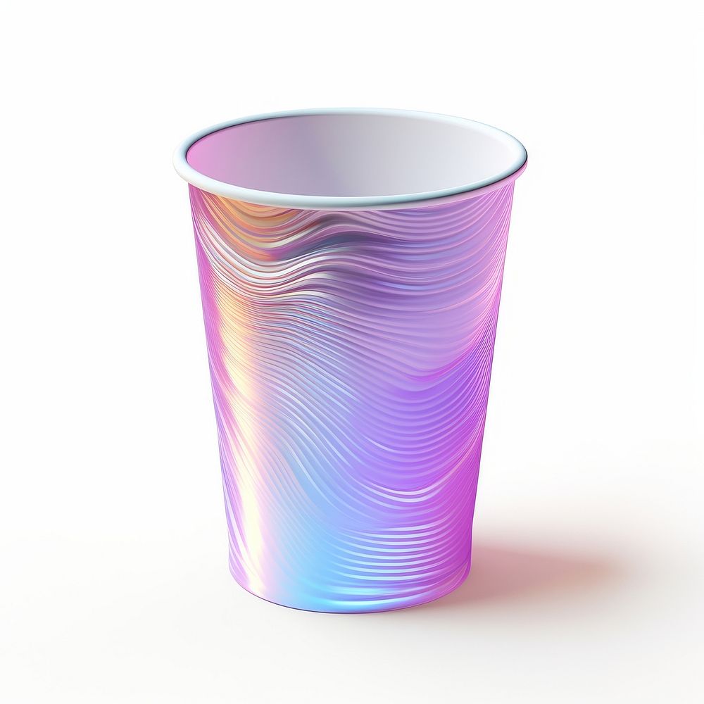 A paper coffee cup white background refreshment disposable.
