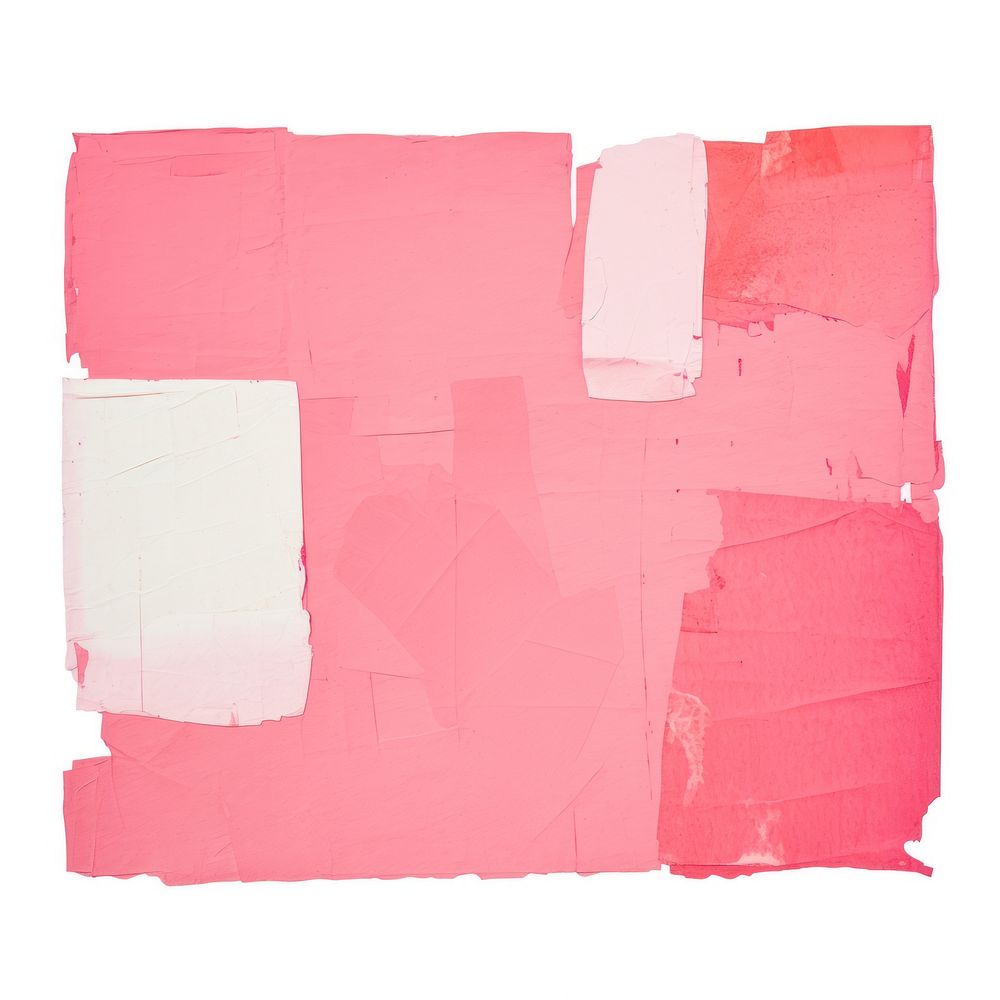 Pink paper collage backgrounds painting art.