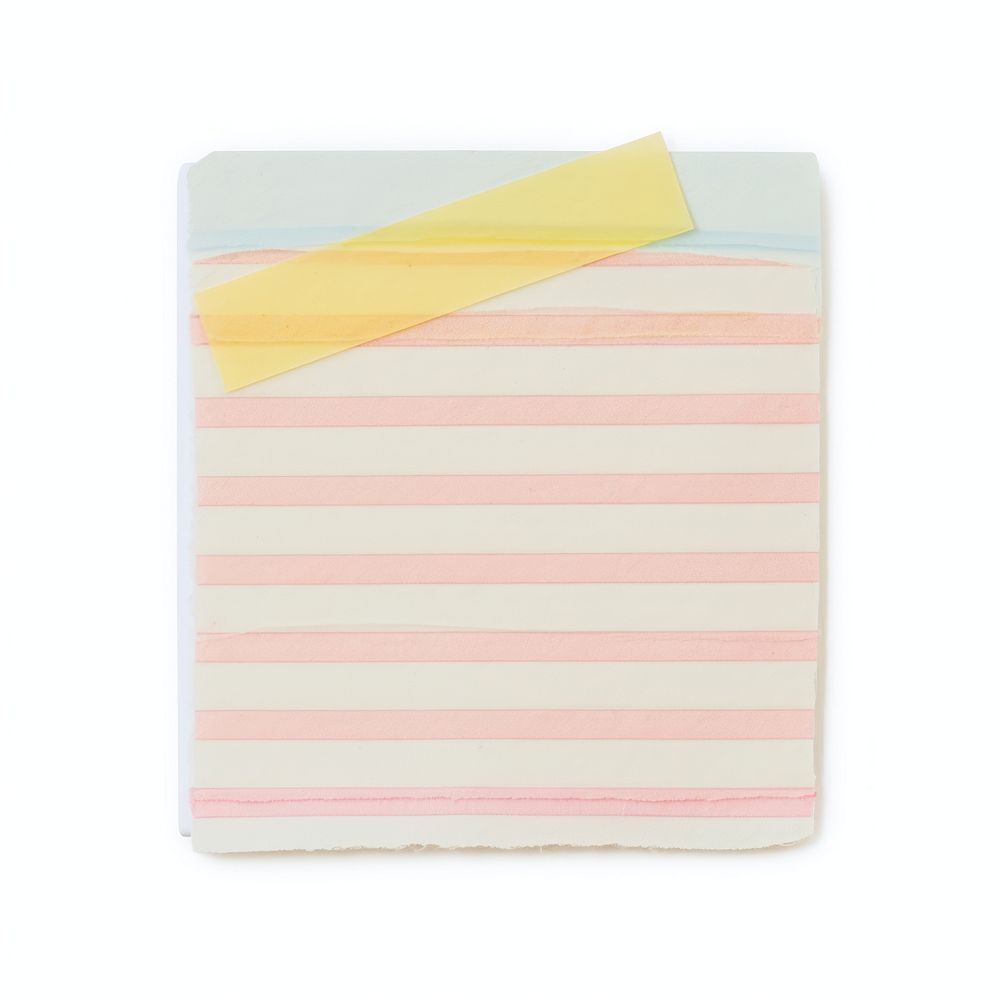 Lines paper sticky note rectangle textile blanket.