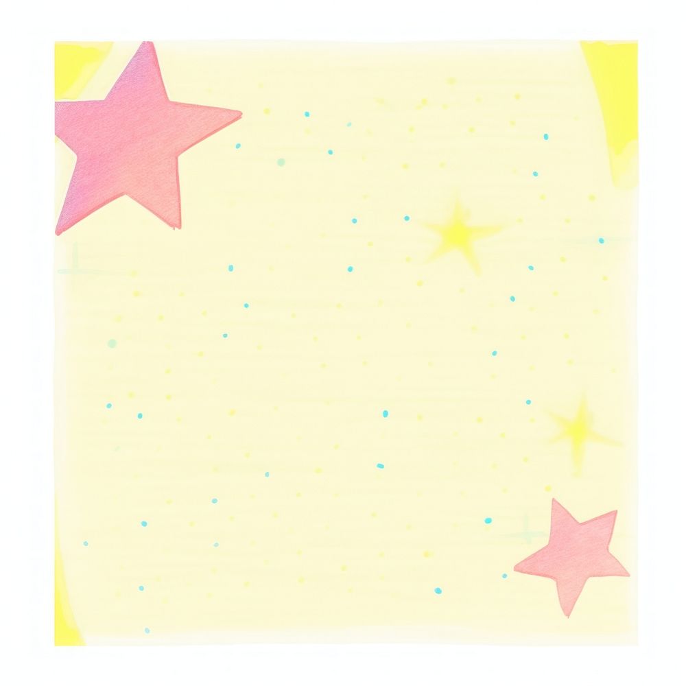Star pattern paper note backgrounds vibrant color rectangle.