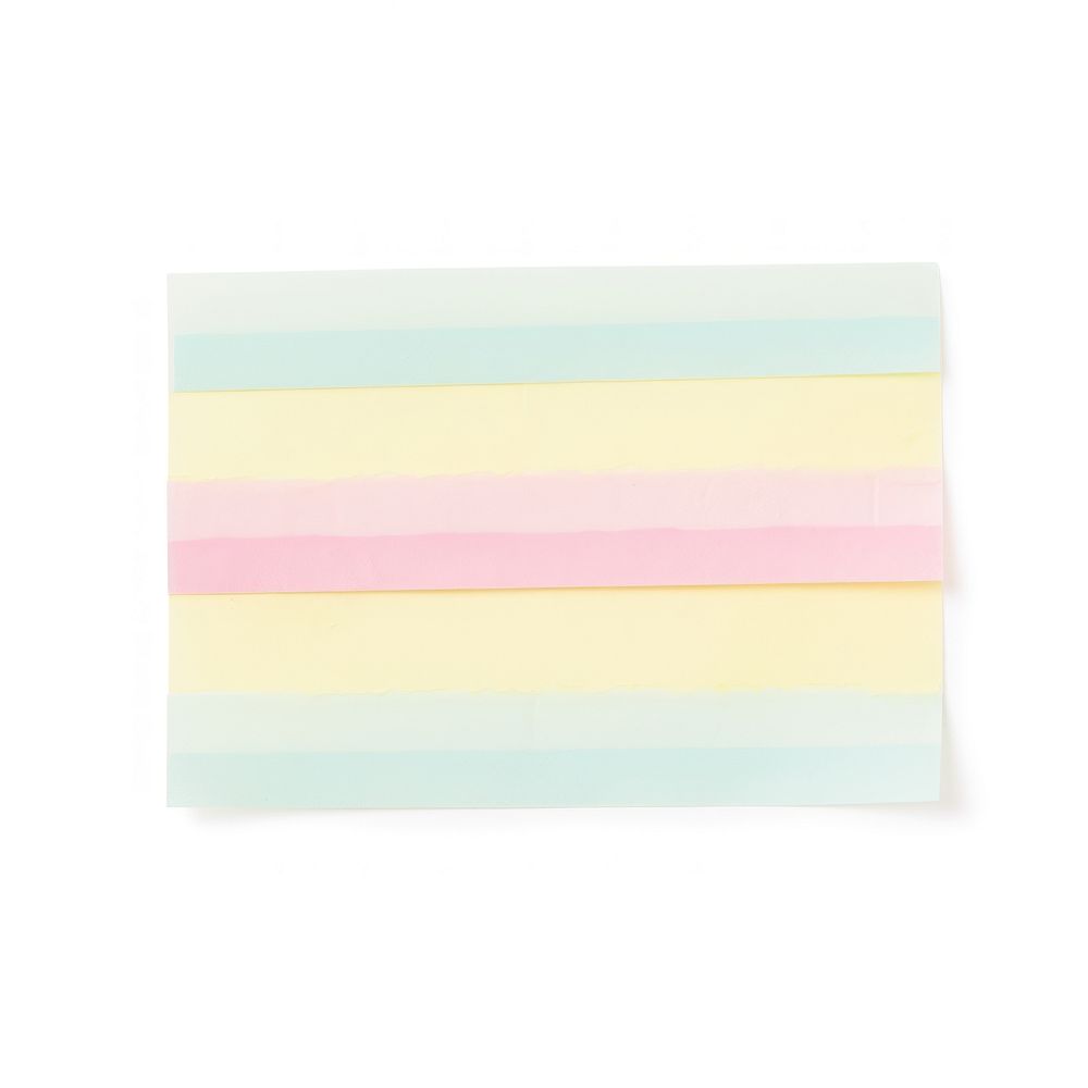 Stripe paper sticky note rectangle absence textile.