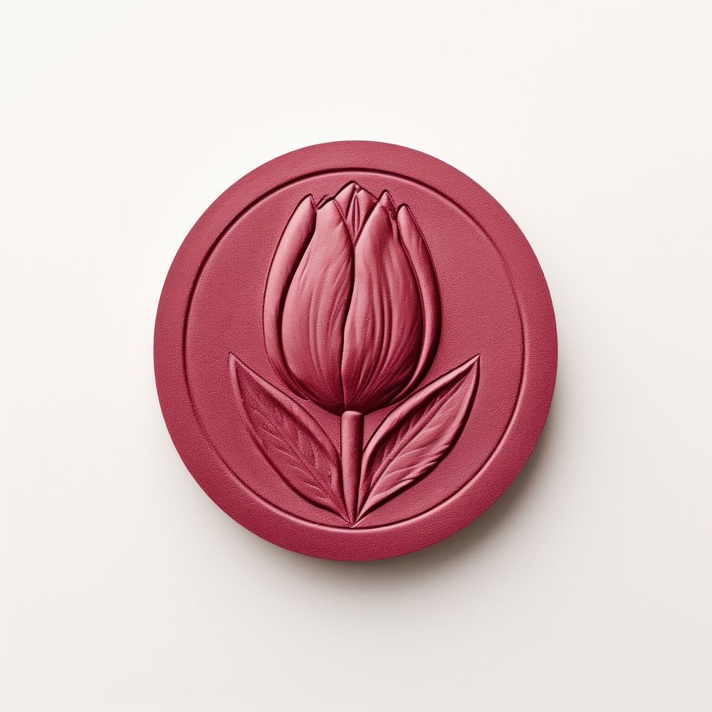 Tulip white background accessories creativity. AI generated Image by rawpixel.