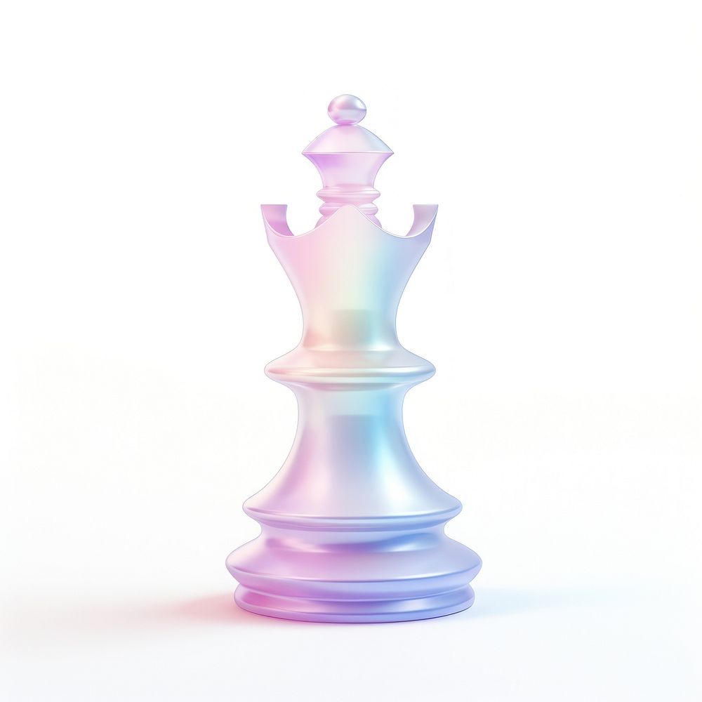 A bichop chess piece game white background chessboard.