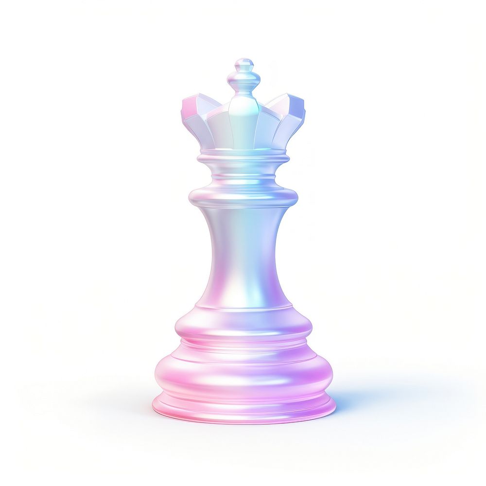 A king chess piece game white background chessboard.