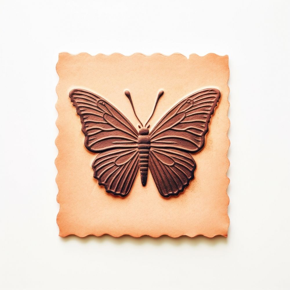 Butterfly white background confectionery creativity. AI generated Image by rawpixel.