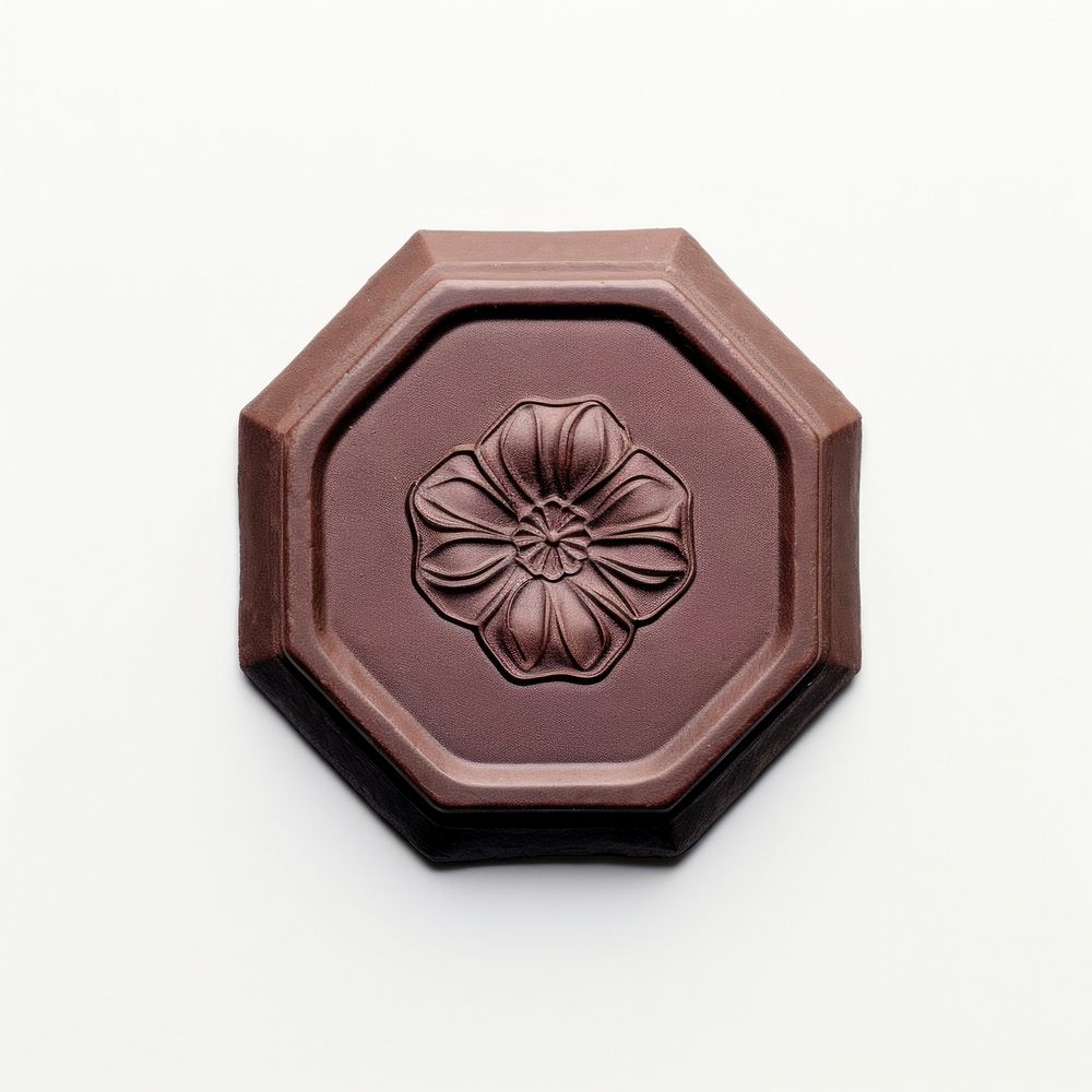 Flower shape white background chocolate. AI generated Image by rawpixel.
