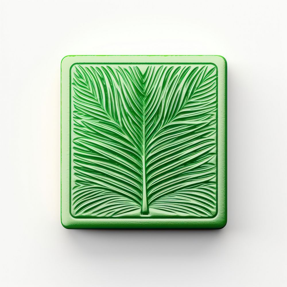 Green pattern plant leaf. AI generated Image by rawpixel.