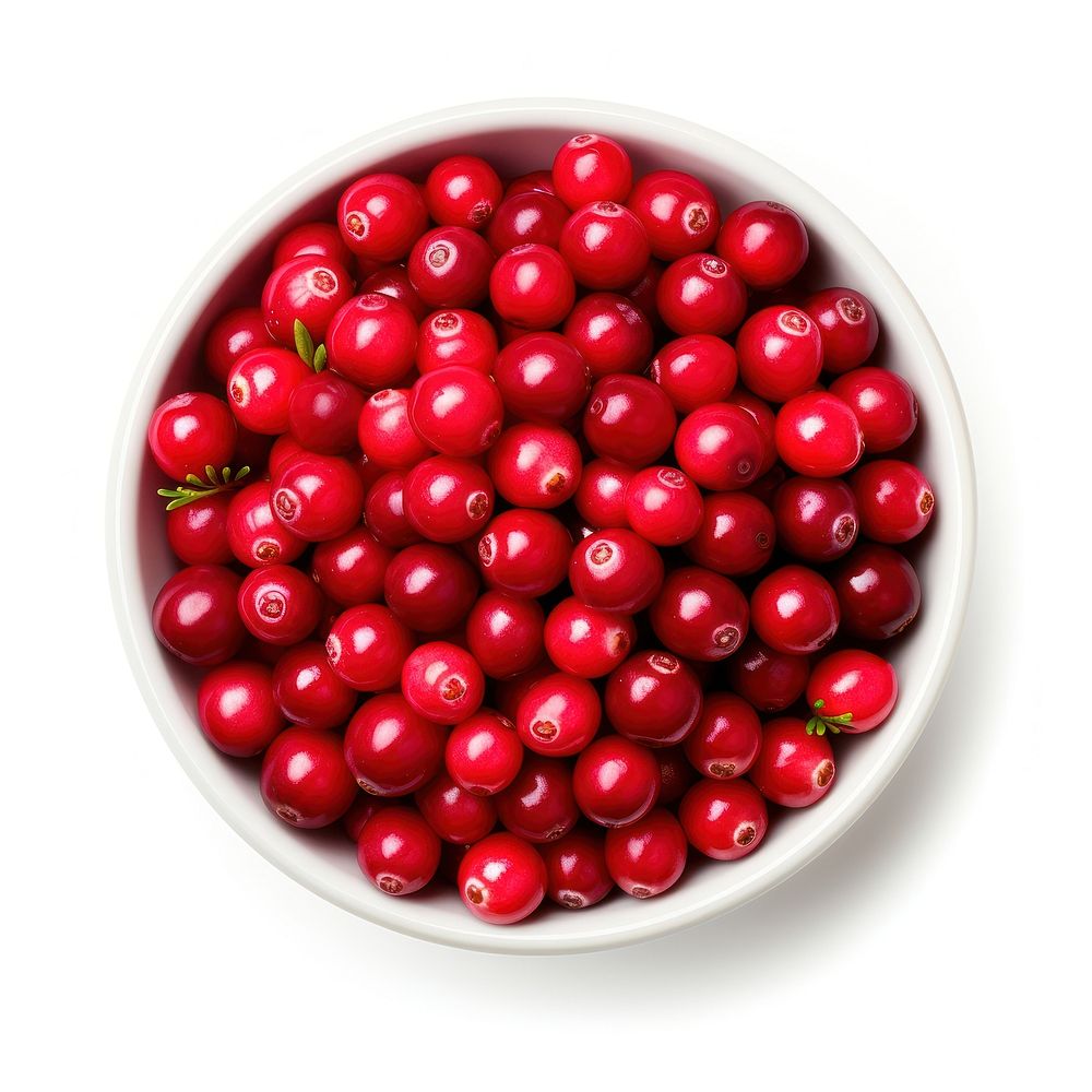 Lingonberry fruit plant food. AI generated Image by rawpixel.