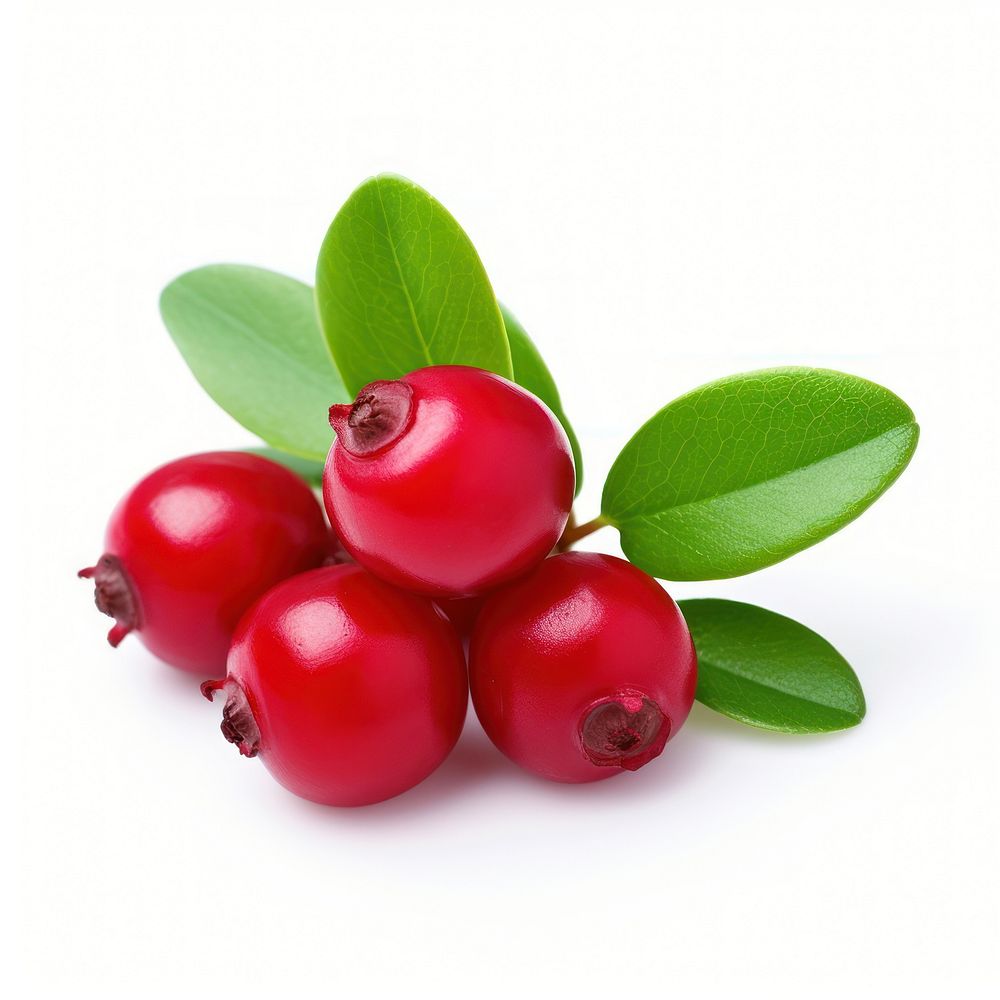 Lingonberry fruit plant food. AI generated Image by rawpixel.