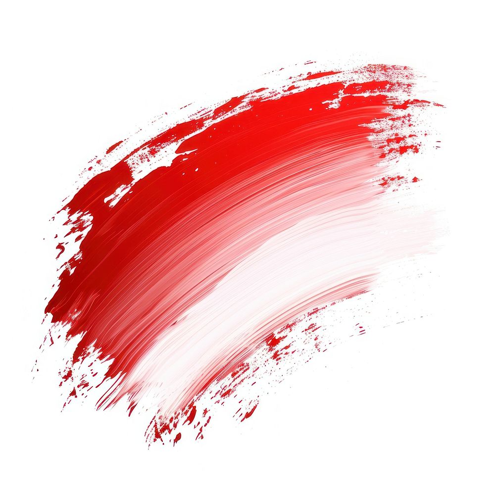 Gradient shape brush stroke backgrounds paint red.