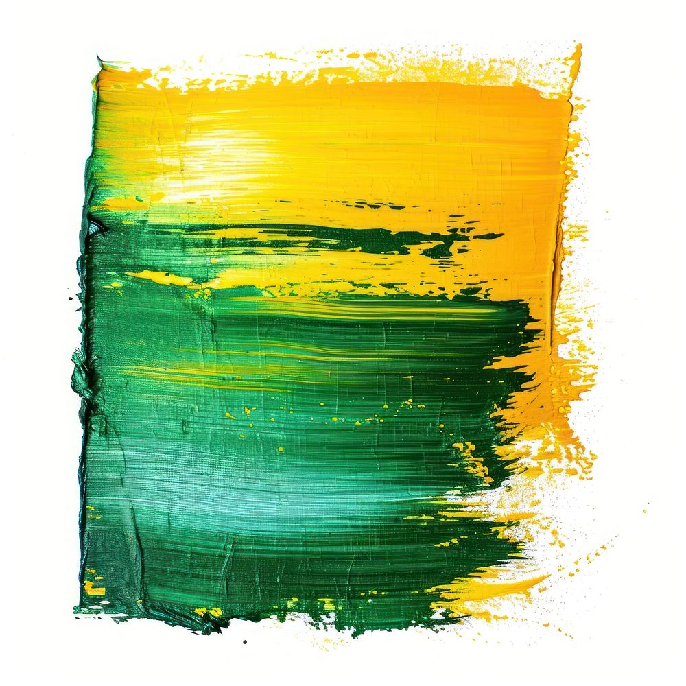 Rectangle brush stroke backgrounds painting yellow.