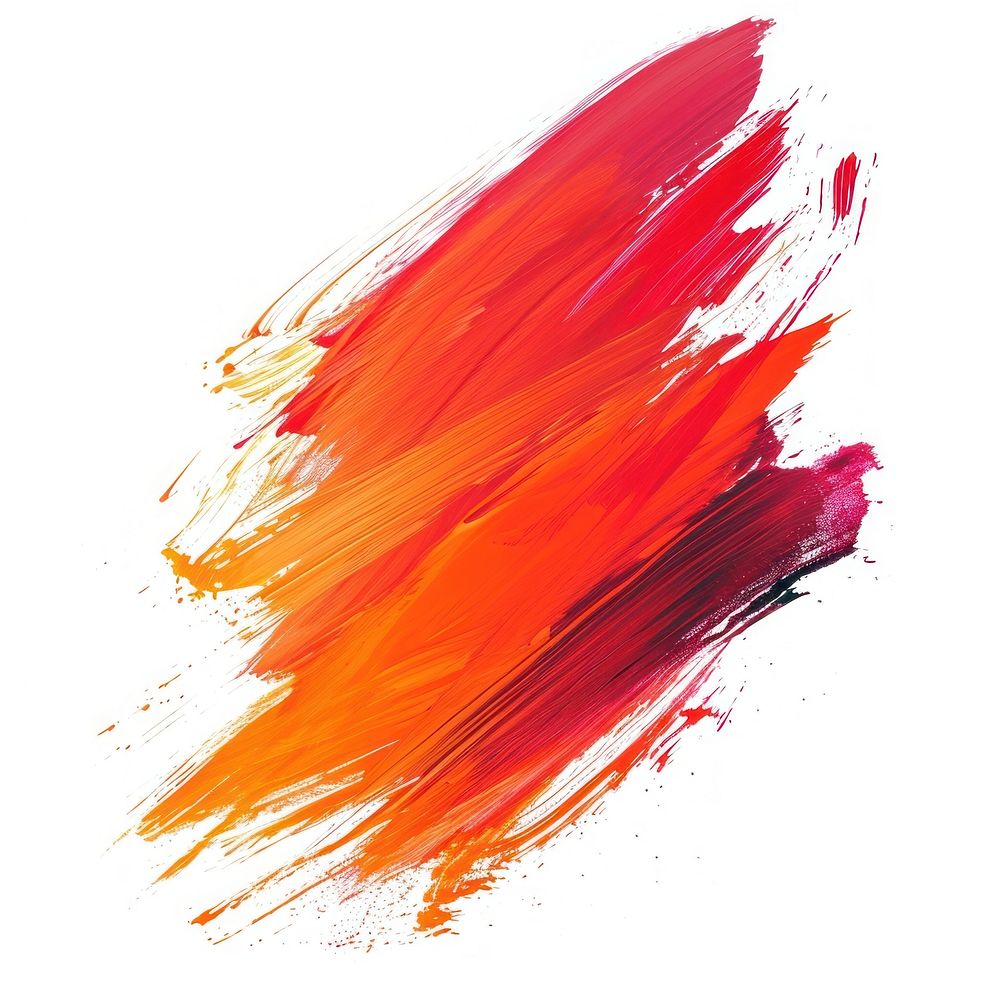 Scribble brush stroke backgrounds paint red.