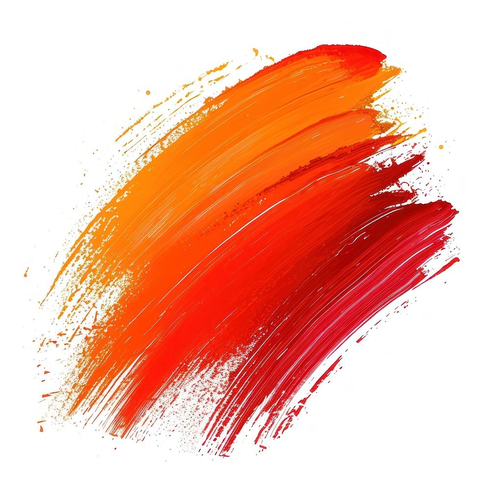 Scribble brush stroke backgrounds paint red.