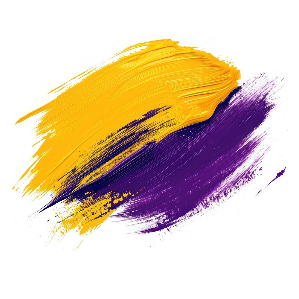 Scribble brush stroke purple backgrounds yellow.