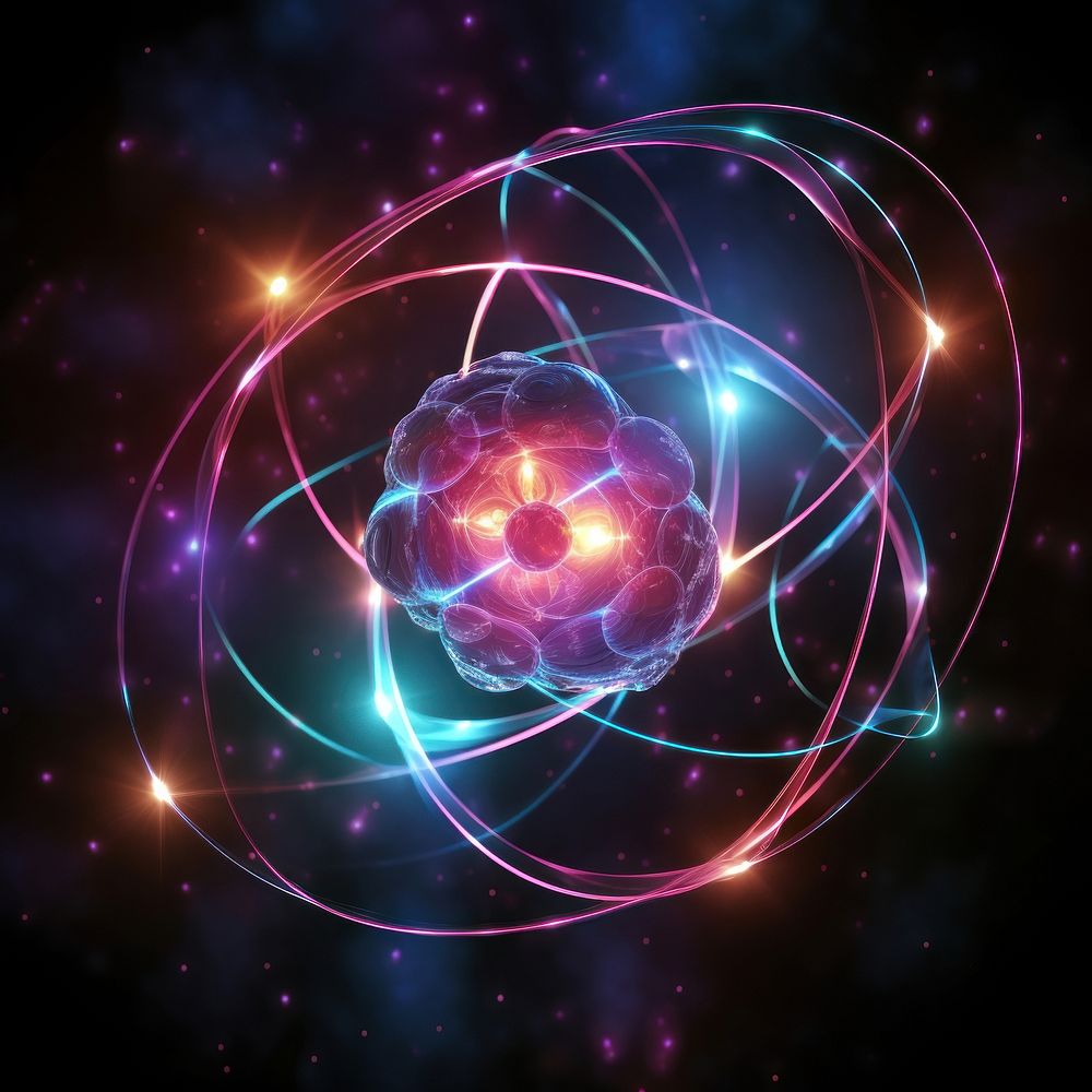 Atom technology astronomy universe.