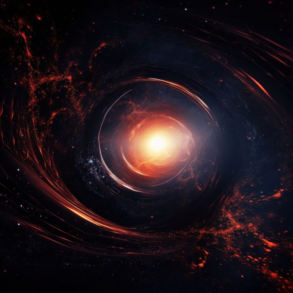 Black hole astronomy universe outdoors. | Premium Photo Illustration ...