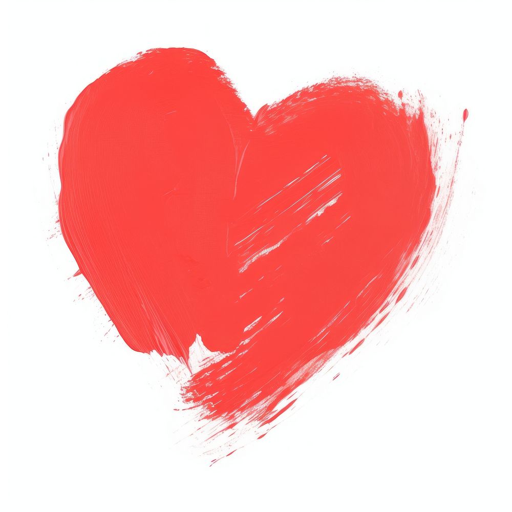 Heart backgrounds white background creativity. | Free Photo