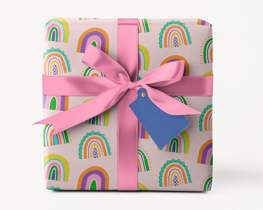 Rainbow gift box