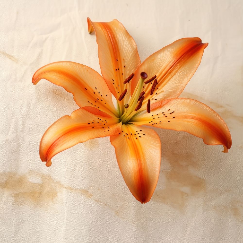 Flower lily petal plant.