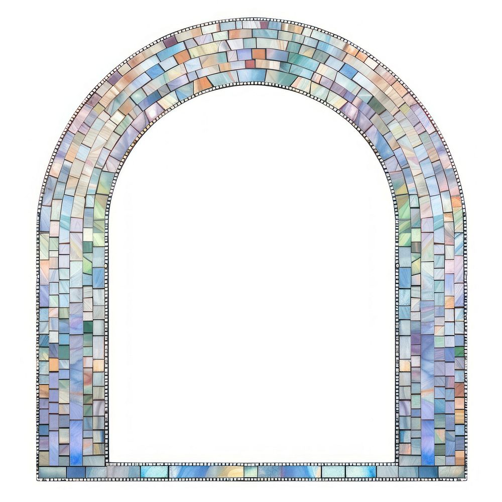 Arch mosaic architecture backgrounds.