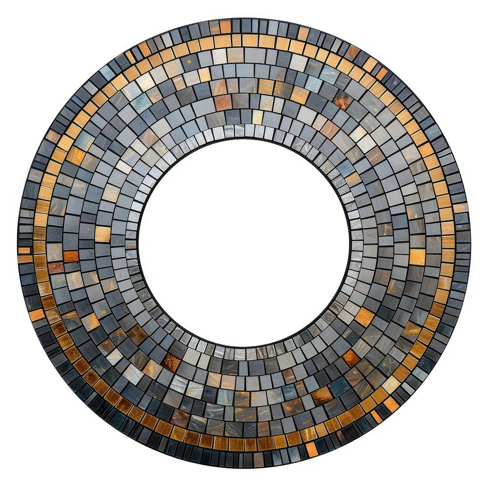 Circle mosaic art circle.