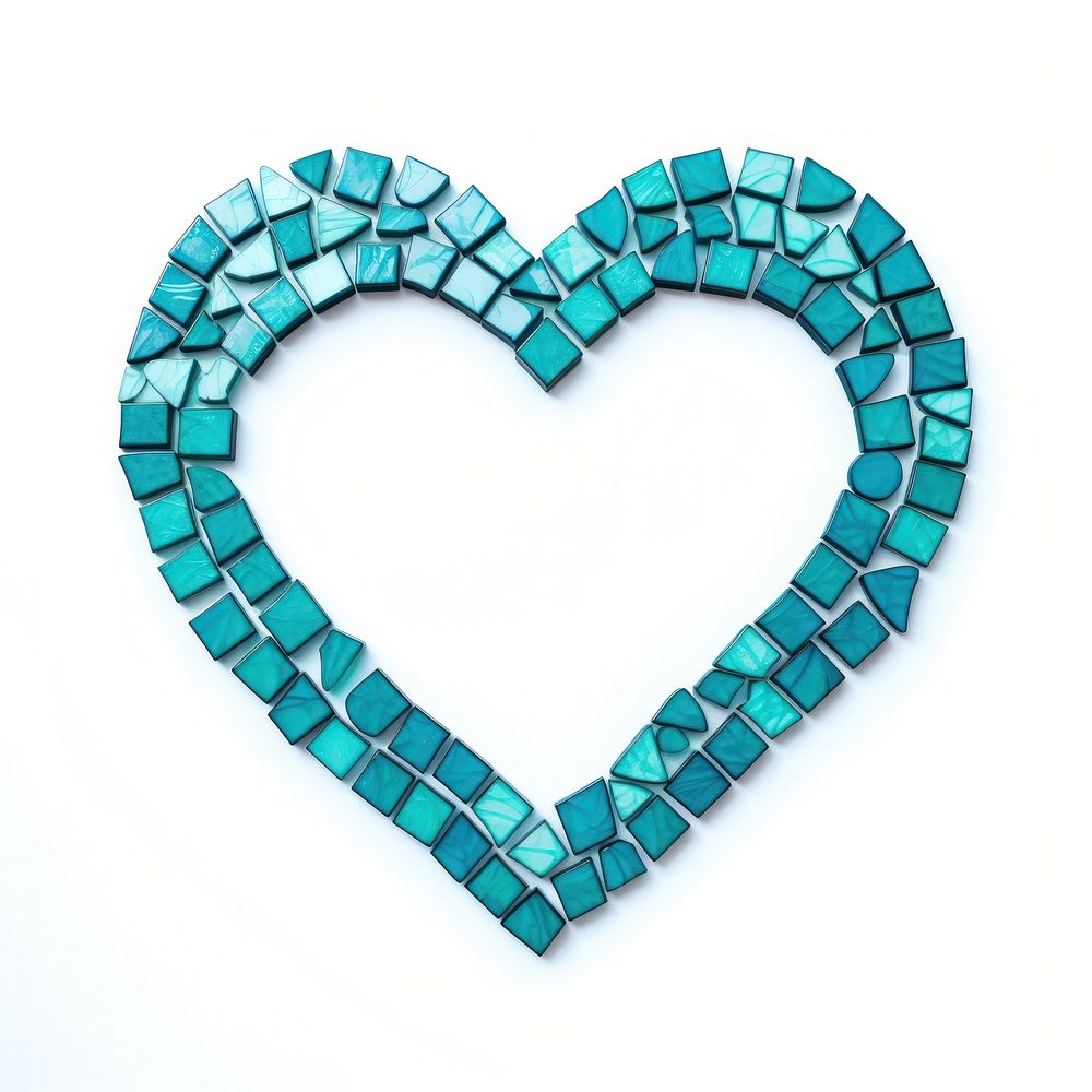 Heart turquoise jewelry heart.