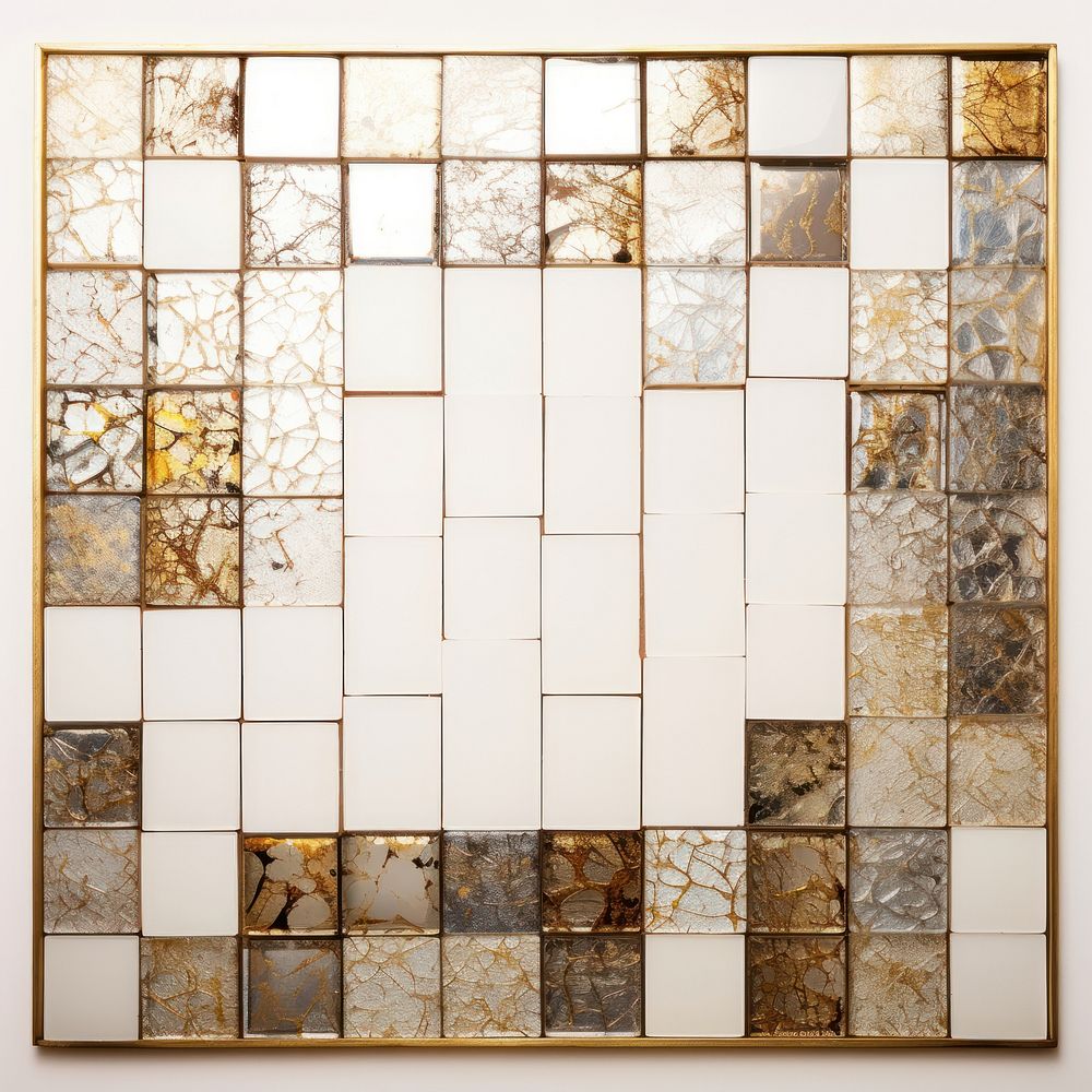 Squart backgrounds mosaic tile.